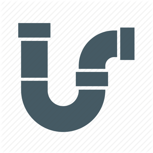 Bend, Extention, Flow, Pipe, Plastic, Plumber, Plumbing Icon