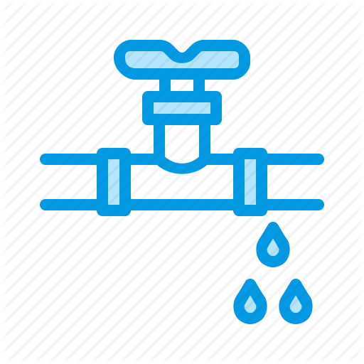 Leak, Pipe, Plumbing, Valve, Water Icon