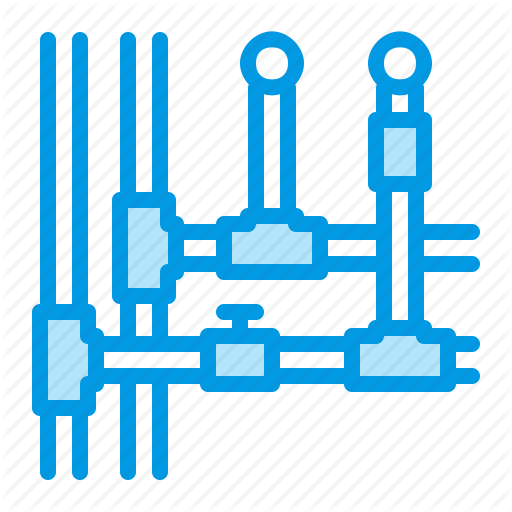 Pipe, Pipeline, Plumbing, Water Icon
