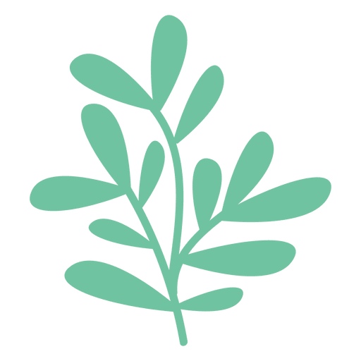 Green Leaves Doodle Illustration