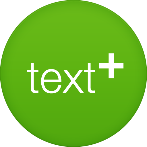 Text Plus Icon Circle Addon Iconset