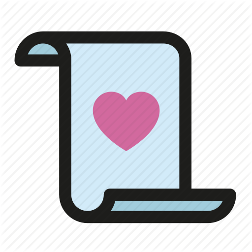 Love Letter, Lover, Note, Poem, Poetry, Story, Written Icon