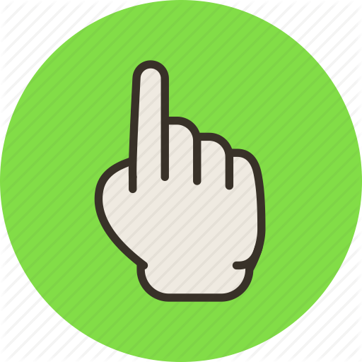 Click, Finger, Hand, Point, Pointing, Touch Icon