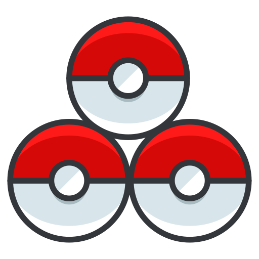 Pokemon, Pokeballs, Play, Go, Game Icon