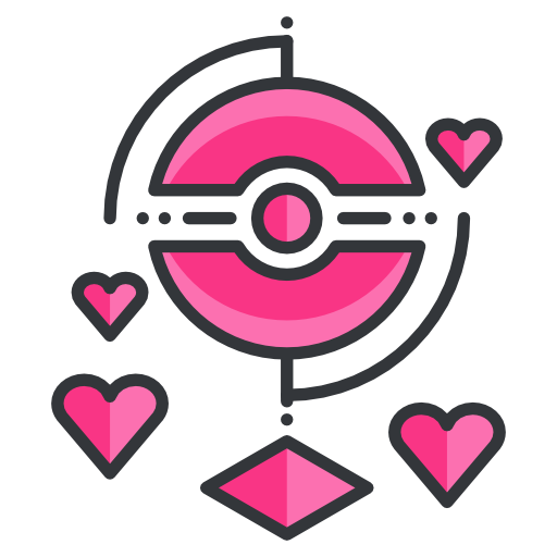Love, Pokemon, Virtual, Reality, Pokemon Go, Game Icon Free