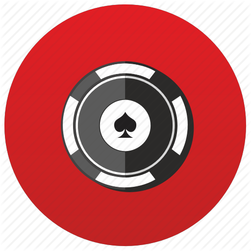 Casino, Chip, Gamble, Poker, Red, Table Icon