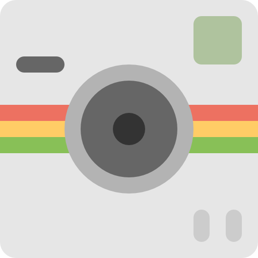 Polaroid, Socialmatic, Camera, Photo Icon Free Of Free Flat Icons