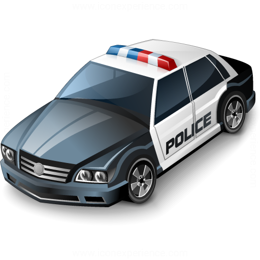 Iconexperience V Collection Police Car Icon
