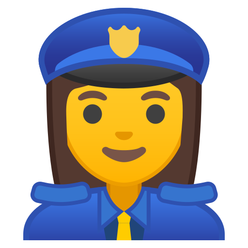 Woman, Police, Officer Icon Free Of Noto Emoji People Profession