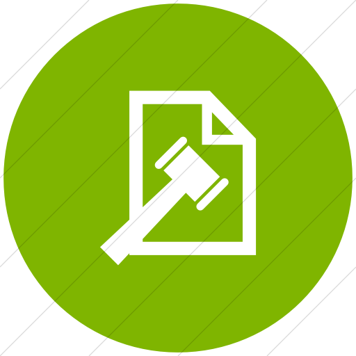 Flat Circle White On Green Ocha Humanitarians Activity