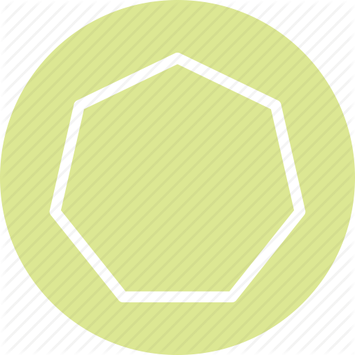Heptagon, Heptagon Icon, Heptagon Shape, Polygon Icon Icon