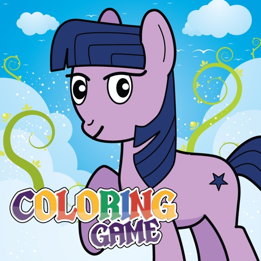 Coloring Book For My Little Paint Pony