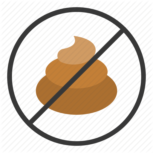 Dog, No Dog Poop, No Poop, Poo Icon