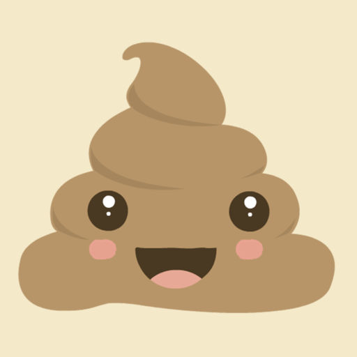 Kawaii Poop Emoji Animated Cute Stickers