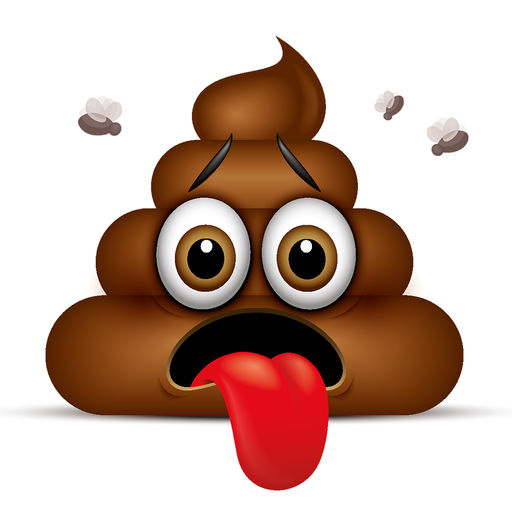 Poop Emoji Stickers