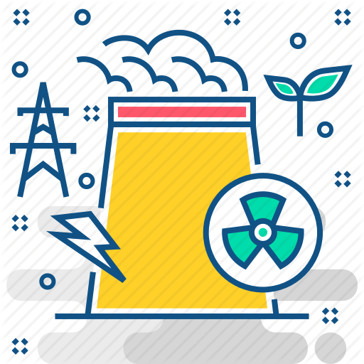 Eco, Ecology, Energy, Environment, Green, Nuclear Icon