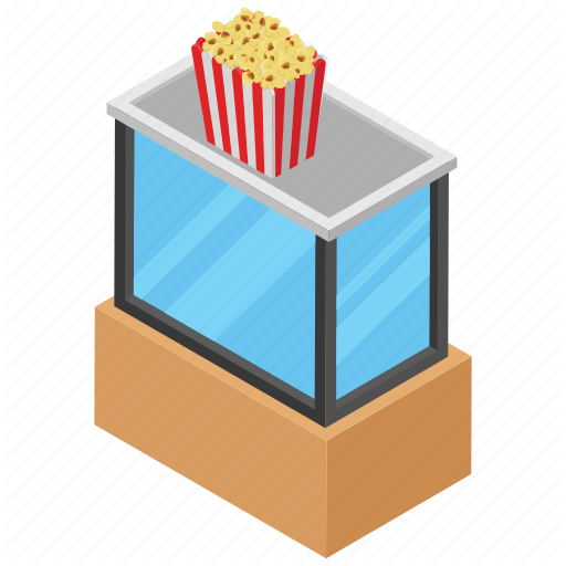 Corn Kernels, Junk Food, Popcorn, Snacks, Zea Mays Everta Icon
