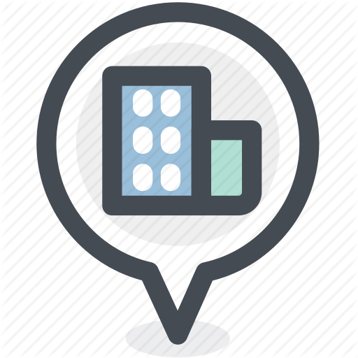 Building, Building Location, Company, Location, Office, Position Icon
