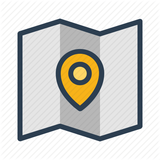 Aami Flat Map, Pins And Navigation'