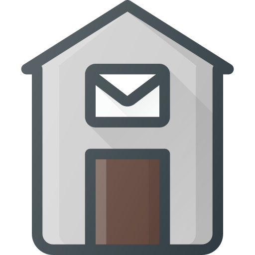 Place, Architecture, Building, Landmark, Post, Office Icon Free