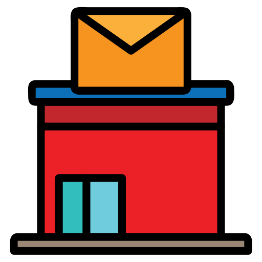 Building, Email, Envelope, Letter, Mail, Post, Office Icon Free