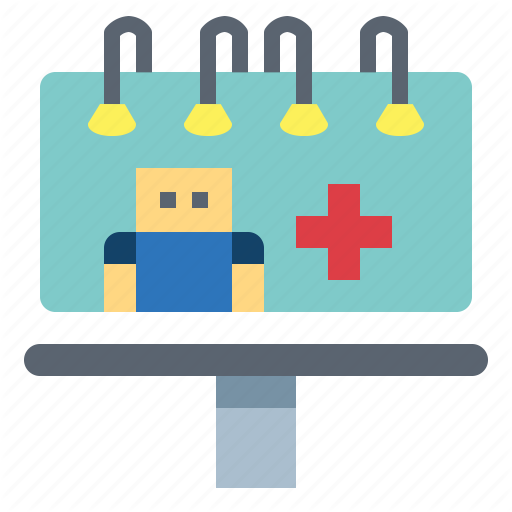 Advertisement, Billboard, Marketing, Poster Icon