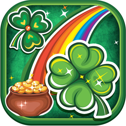 Happy St Patrick's Day Pot Of Gold Lucky Four Leaf Clover Challenge