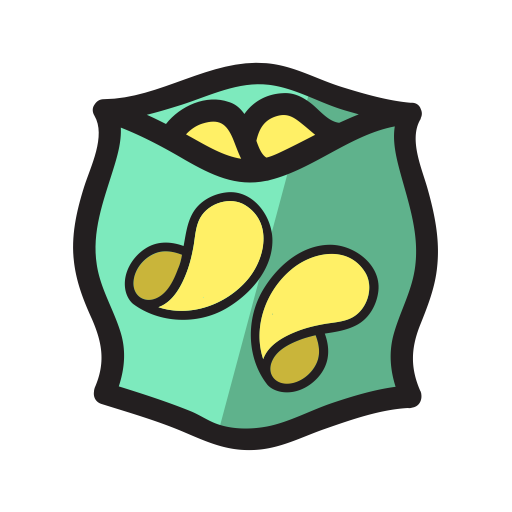 Package, Chips, Bag, Potato Chip Icon