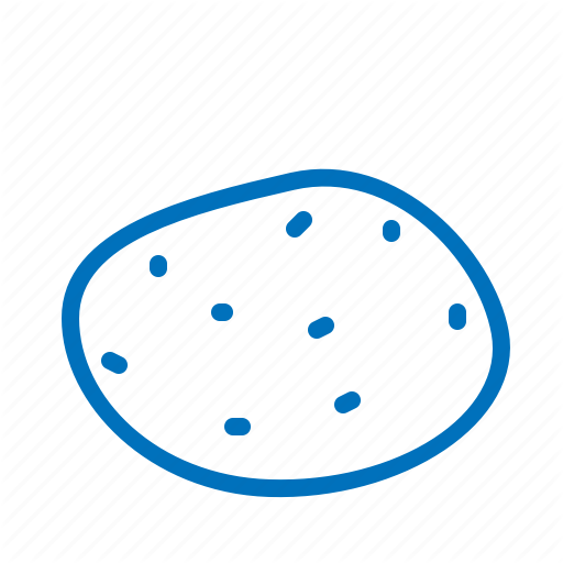 Food, Fruit, Potato Icon