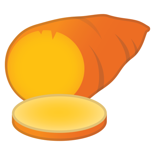 Roasted, Sweet, Potato, Food Icon Free Of Noto Emoji Food Drink Icons