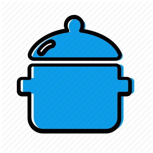 Bowl, Dish, Pan, Pot, Potty Icon