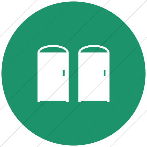 Flat Circle White On Aqua Ocha Humanitarians Wash