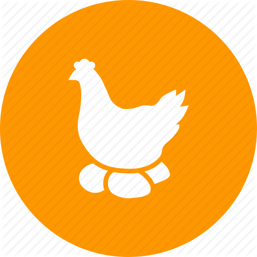 Agriculture, Chicken, Egg, Farm, Hen, Livestock, Poultry Icon