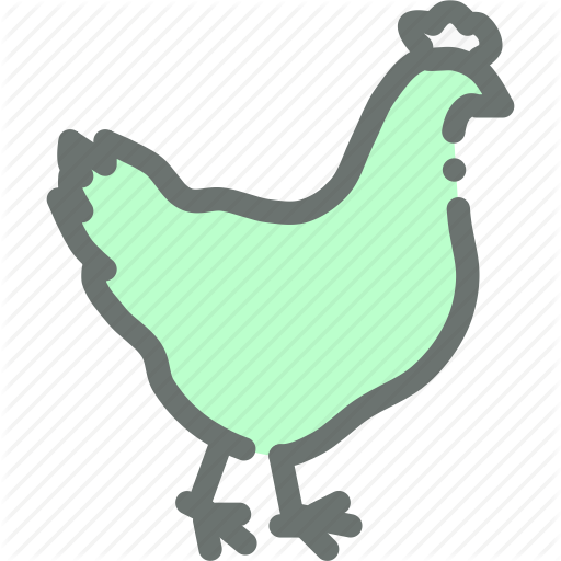 Bird, Chicken, Farm, Hen, Poultry Icon