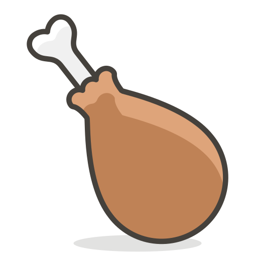 Poultry, Leg Icon Free Of Free Vector Emoji