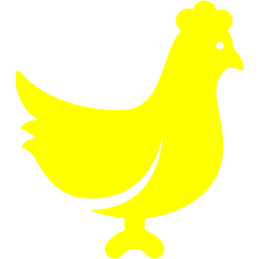 Yellow Chicken Icon