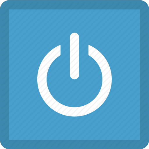 Media Button, Media Control, Power, Power Button, Turn Off Icon