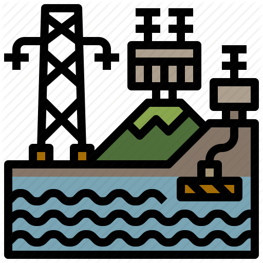 Electronics, Hydro, Power, Signs, Water Icon