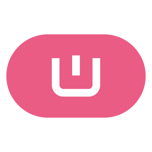 Power Flat Button Icon