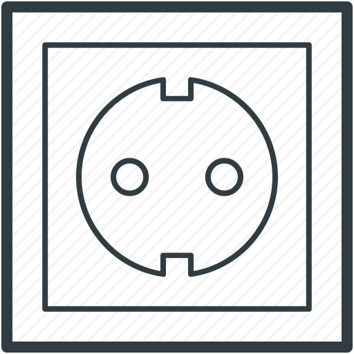 Electricity, Outlet, Power Socket, Power Supply, Socket Icon