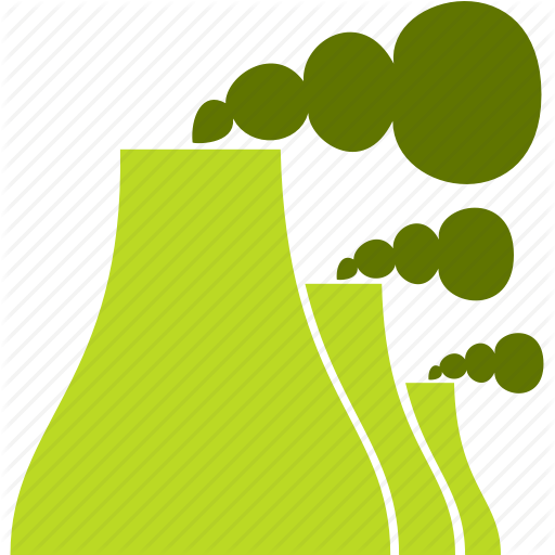 Coal, Electricity, Heat, Power Plant Icon