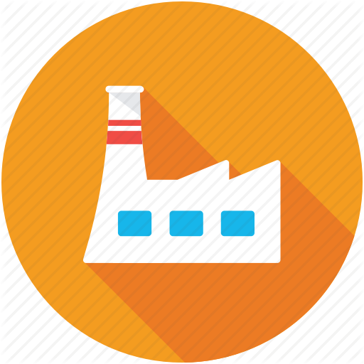 Corporate, Factory, Industry, Manufacturer, Power Plant Icon