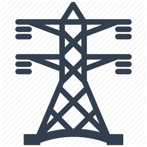 Electricity, Power Generation, Station, Transformator Icon