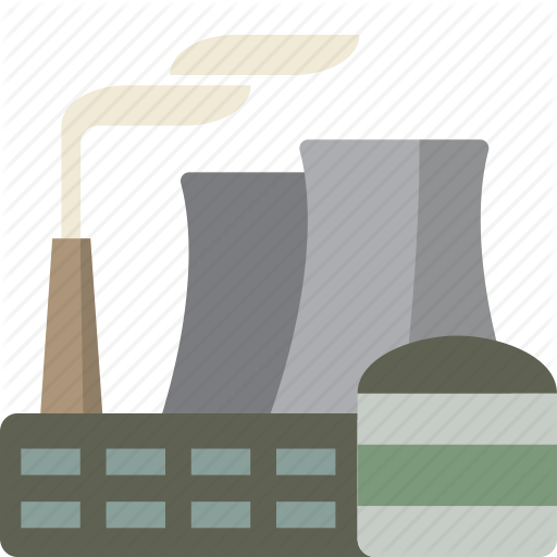 Energy, Nuclear, Power, Power Plant Icon