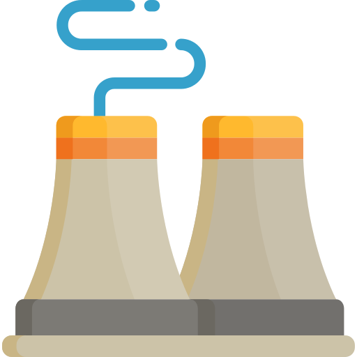 Nuclear Plant Power Plant Png Icon
