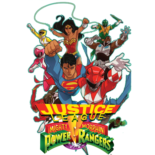Justice League Power Rangers Folder Icon