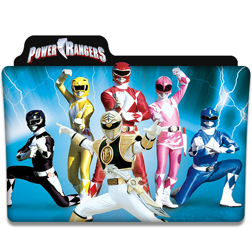 Power Rangers Tv Series Folder Icon