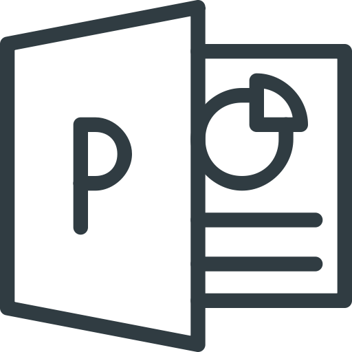 Powerpoint, Icon