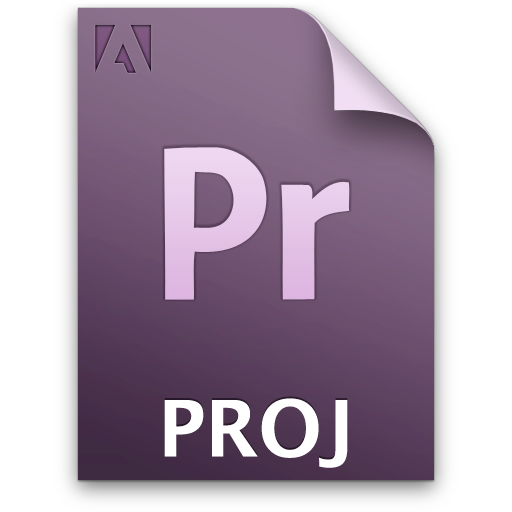 Document, File, Pr, Primary, Proj Icon