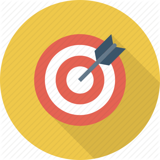 Objective, Precision, Statement, Target Icon